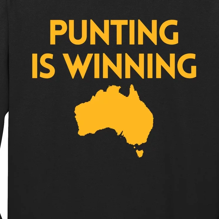 Punting Is Winning Long Sleeve Shirt