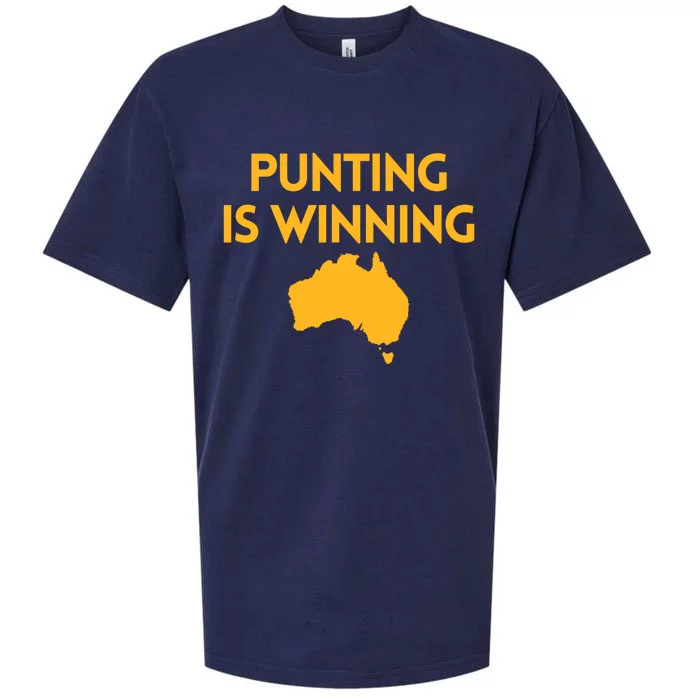 Punting Is Winning Sueded Cloud Jersey T-Shirt