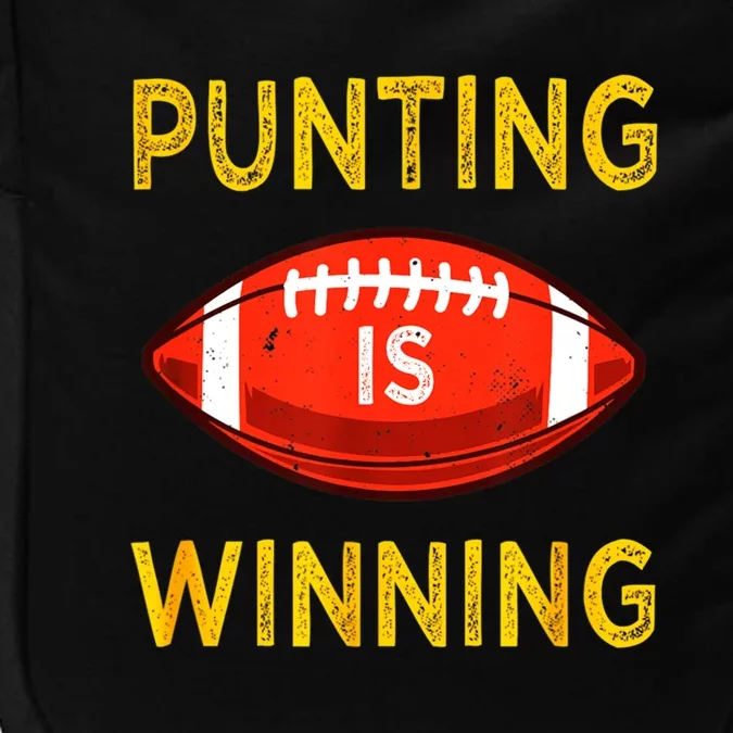 Punting Is Winning Impact Tech Backpack