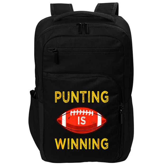 Punting Is Winning Impact Tech Backpack