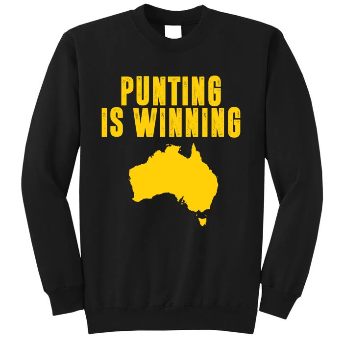 Punting Is Winning Football Fan Tall Sweatshirt