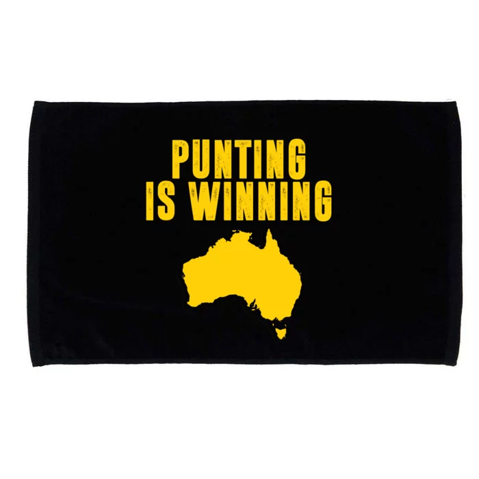 Punting Is Winning Football Fan Microfiber Hand Towel