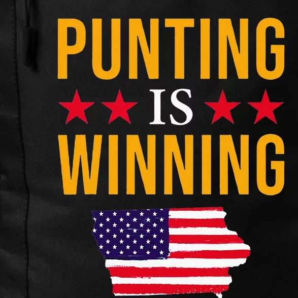 Punting Is Winning Iowa Daily Commute Backpack