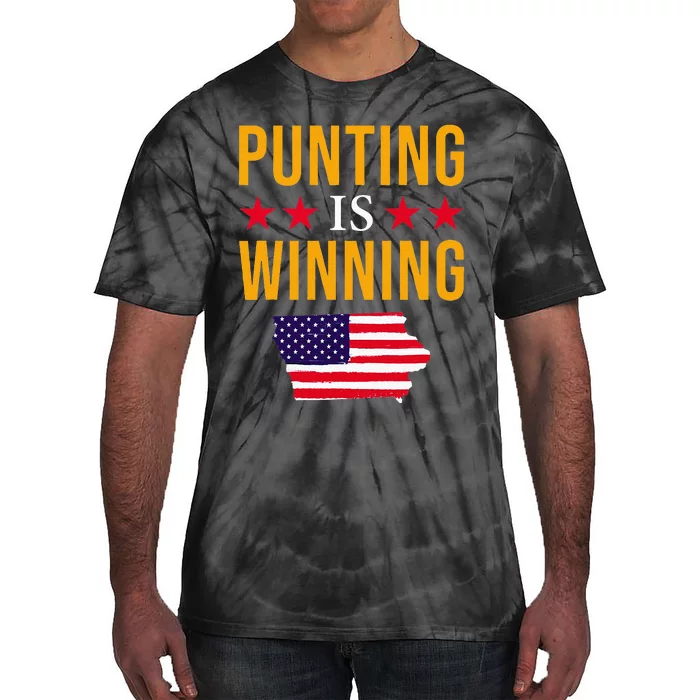 Punting Is Winning Iowa Tie-Dye T-Shirt