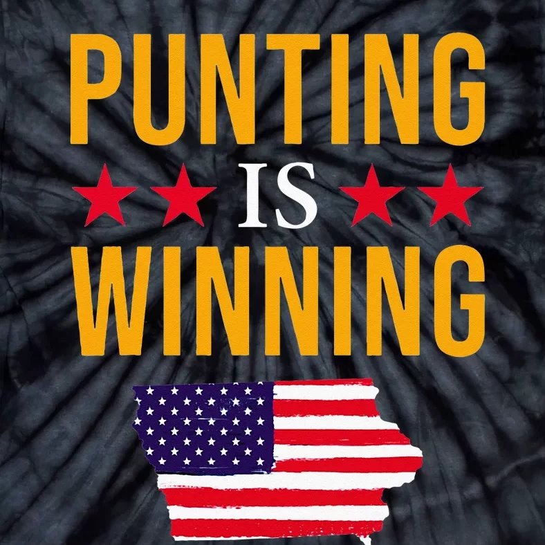 Punting Is Winning Iowa Tie-Dye T-Shirt