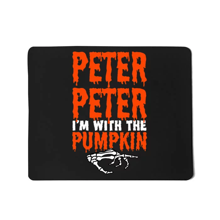 Peter IM With The Pumpkin Halloween Mousepad