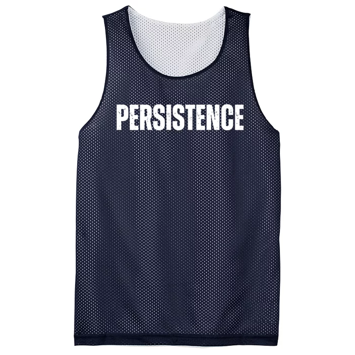 Persistence Inspirational Workout Goal Motivation Mesh Reversible Basketball Jersey Tank