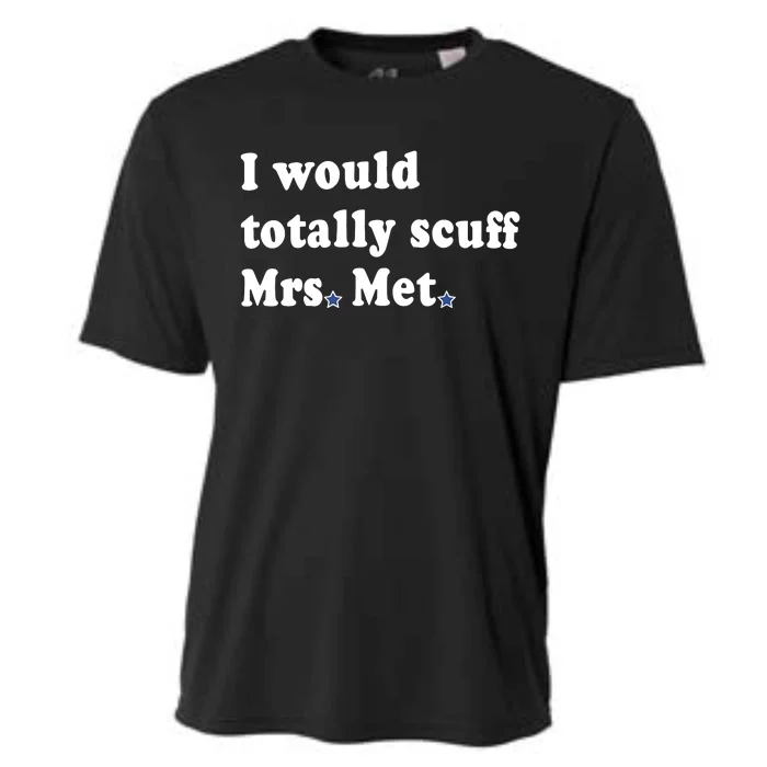 Phillygoat I Would Totally Scuff Mrs. Met Cooling Performance Crew T-Shirt