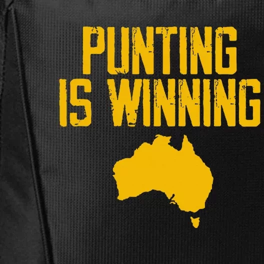 Punting Is Winning Australia Map City Backpack