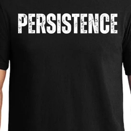 Persistence Inspirational Workout Goal Motivation Pajama Set