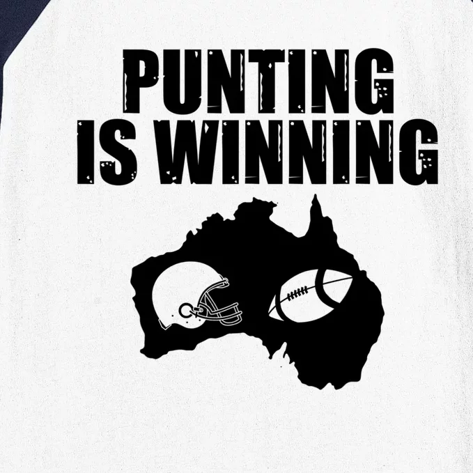 Punting Is Winning Gift Baseball Sleeve Shirt