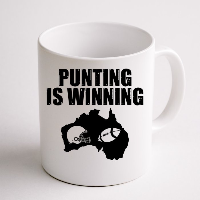 Punting Is Winning Gift Front & Back Coffee Mug