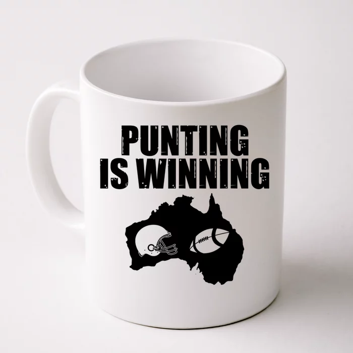 Punting Is Winning Gift Front & Back Coffee Mug