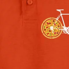 Pizza Bicycle Dry Zone Grid Performance Polo