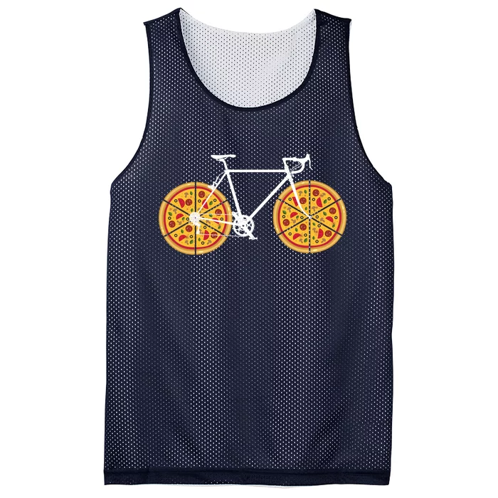 Pizza Bicycle Mesh Reversible Basketball Jersey Tank