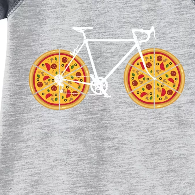 Pizza Bicycle Infant Baby Jersey Bodysuit