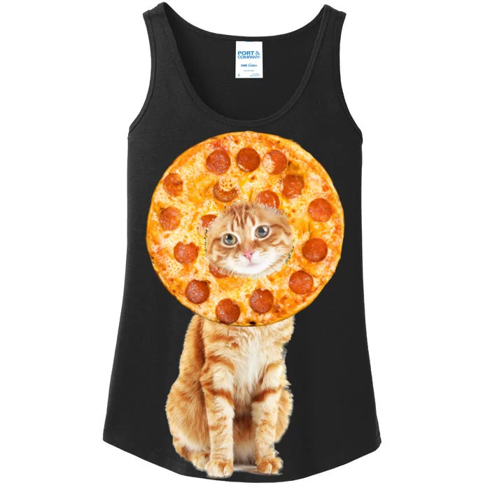 Pizza Cat Ladies Essential Tank