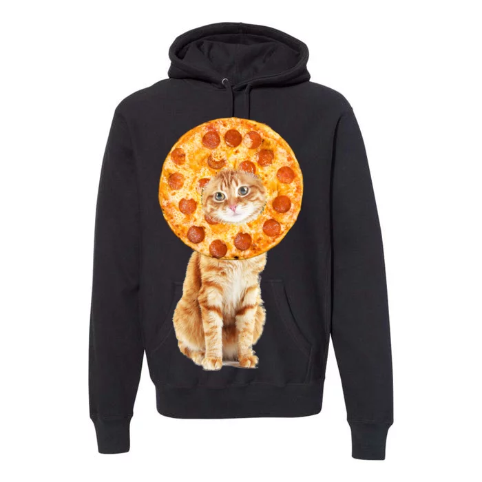 Pizza Cat Premium Hoodie