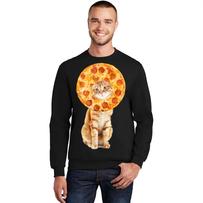 Pizza Cat Tall Sweatshirt