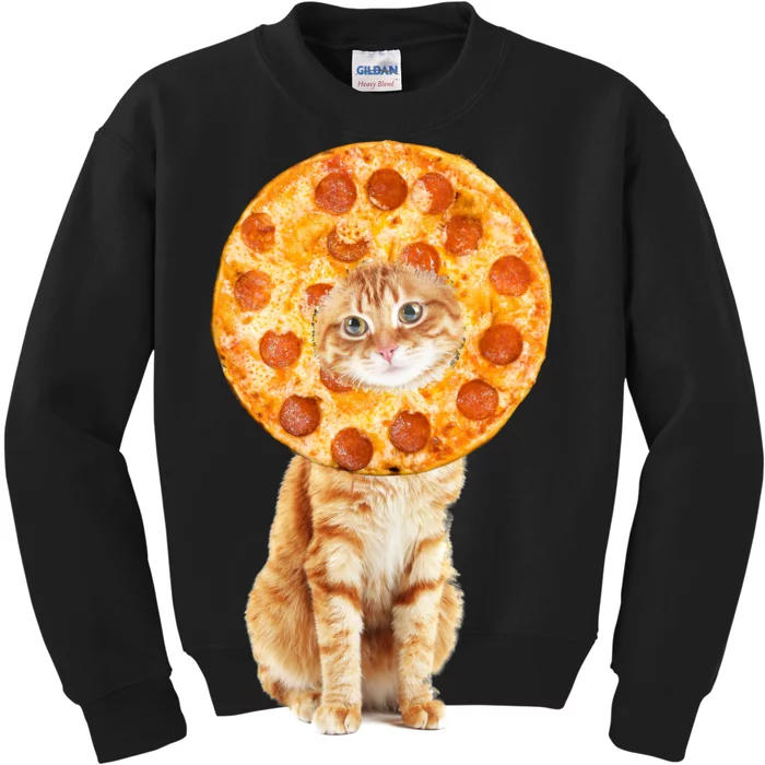 Pizza Cat Kids Sweatshirt