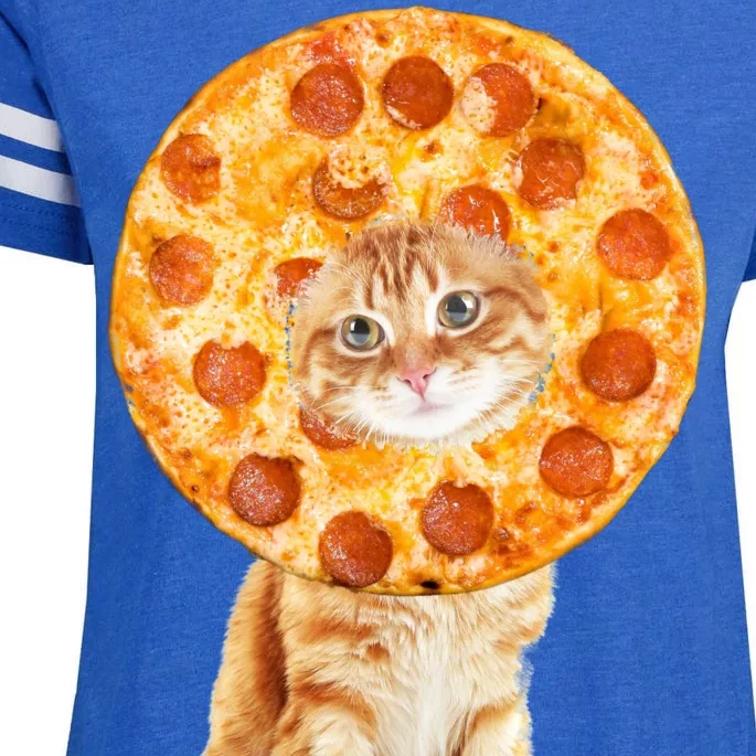 Pizza Cat Enza Ladies Jersey Football T-Shirt