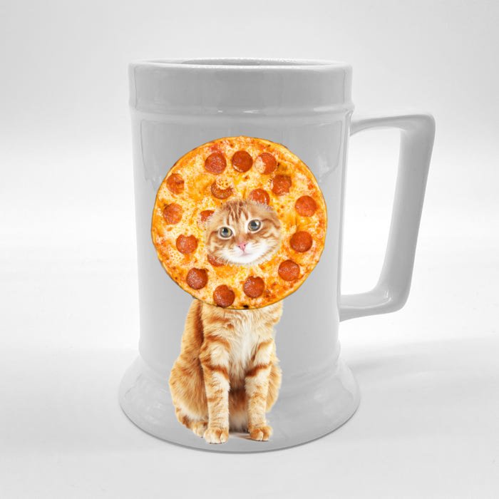 Pizza Cat Front & Back Beer Stein