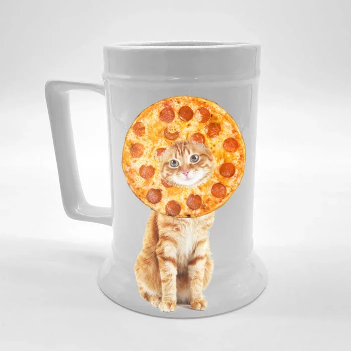 Pizza Cat Front & Back Beer Stein