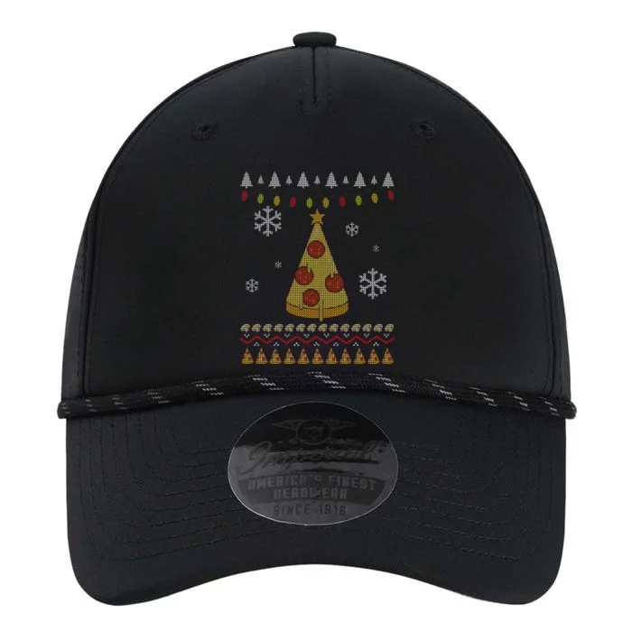 Pizza Christmas Tree Ugly Performance The Dyno Cap