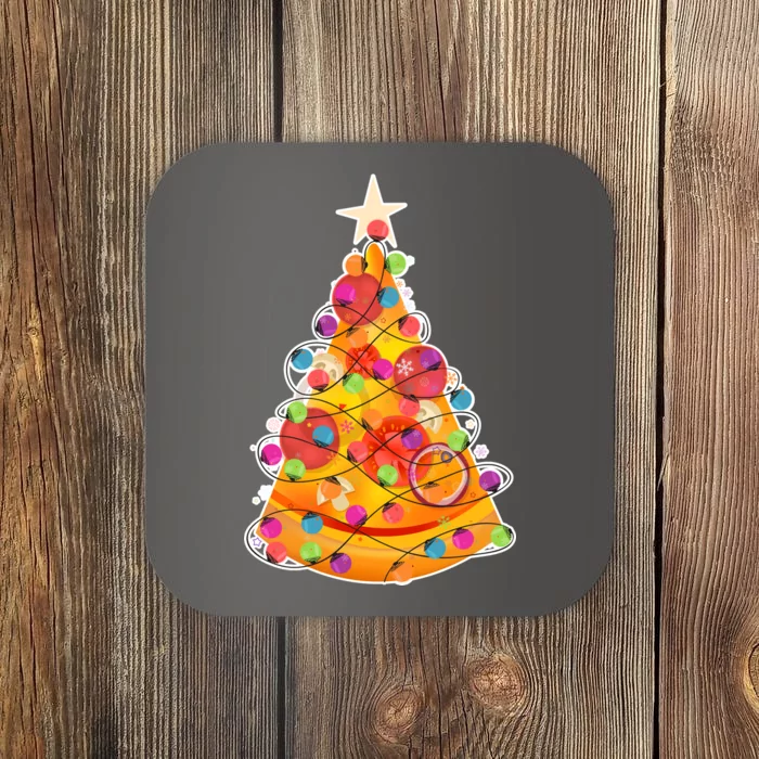 Pizza Crustmas Tree Coaster