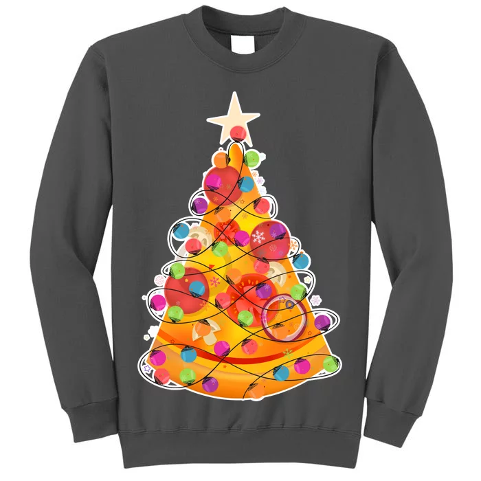 Pizza Crustmas Tree Tall Sweatshirt