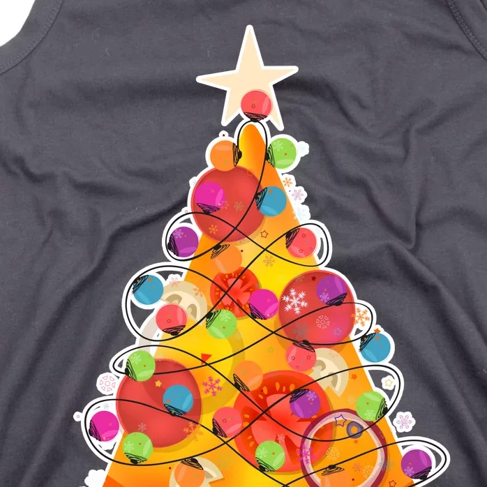 Pizza Crustmas Tree Tank Top