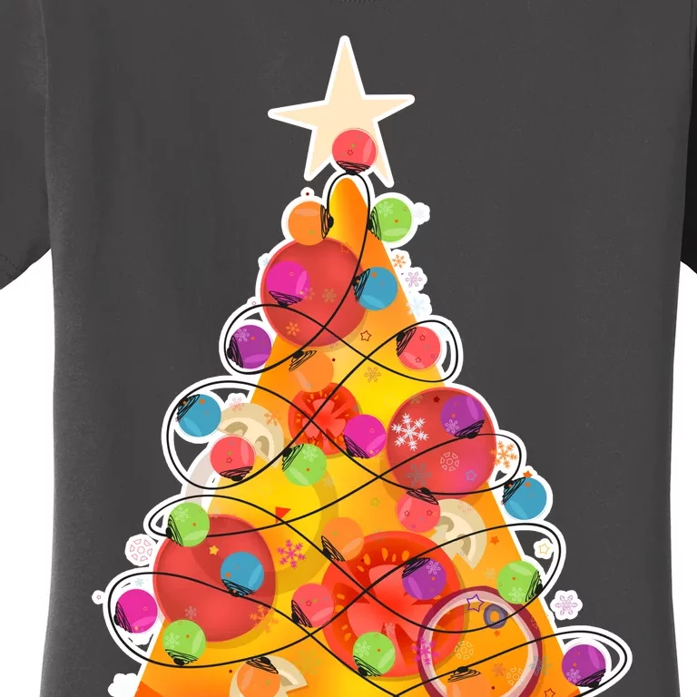 Pizza Crustmas Tree Women's T-Shirt