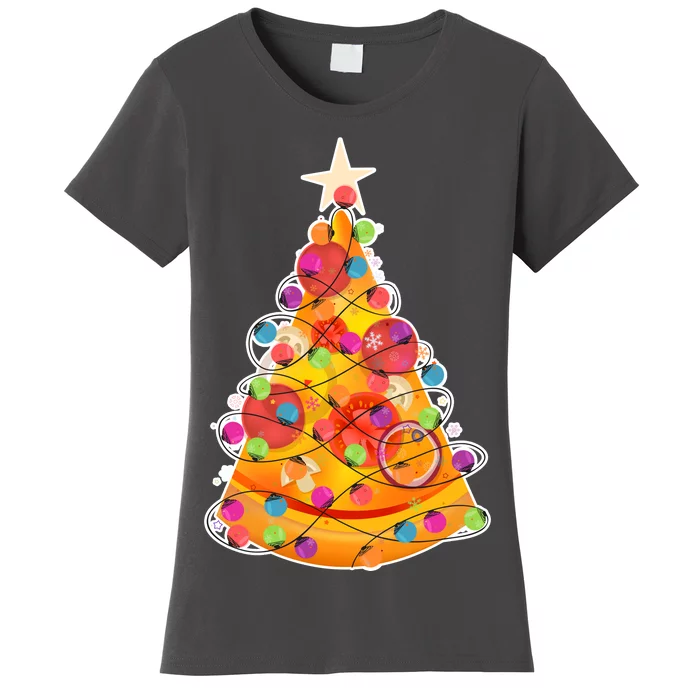 Pizza Crustmas Tree Women's T-Shirt