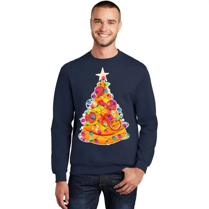 Pizza Crustmas Tree Sweatshirt