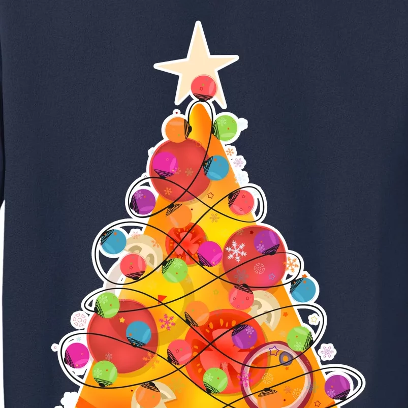 Pizza Crustmas Tree Sweatshirt