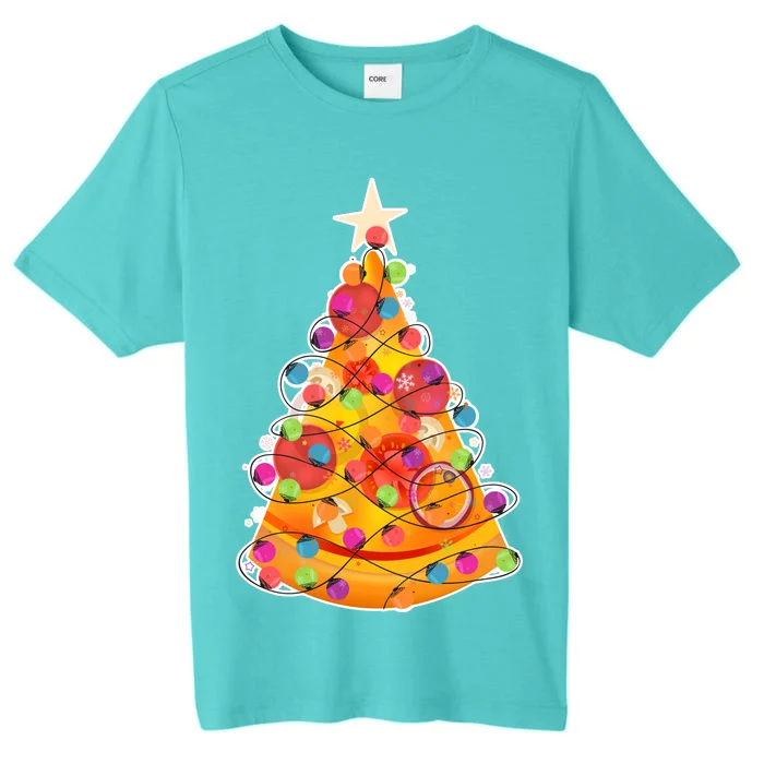 Pizza Crustmas Tree ChromaSoft Performance T-Shirt