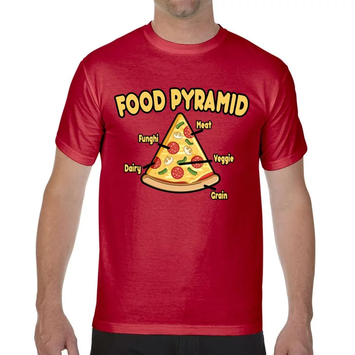 Pizza Food Pyramid Comfort Colors T-Shirt