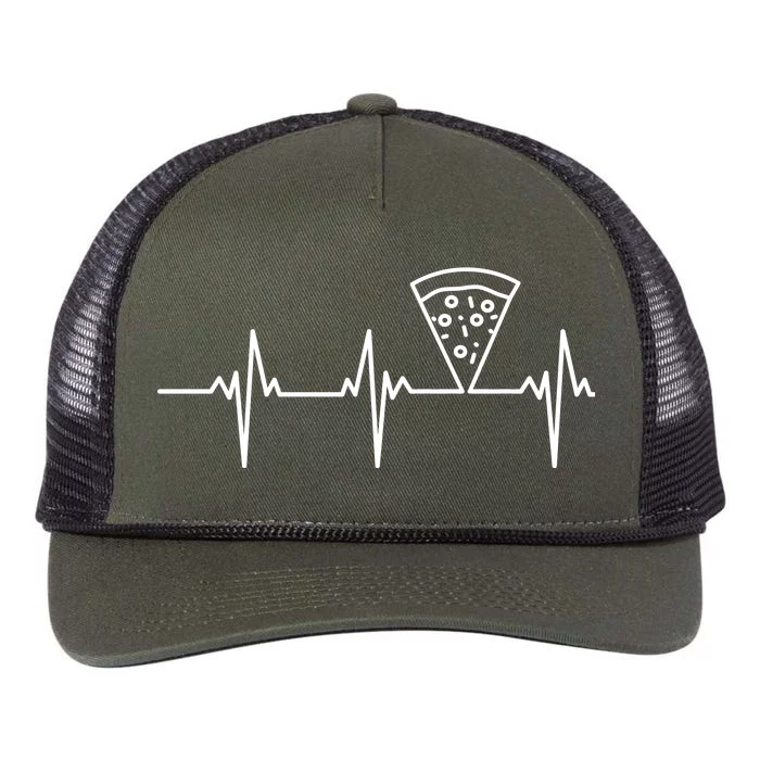 Pizza Lifeline Retro Rope Trucker Hat Cap