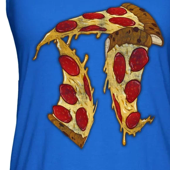 Pizza Pi Day Ladies Essential Flowy Tank