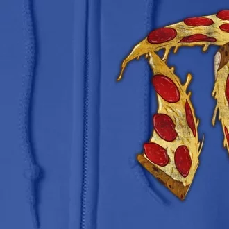 Pizza Pi Day Full Zip Hoodie