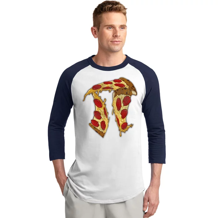 Pizza Pi Day Baseball Sleeve Shirt