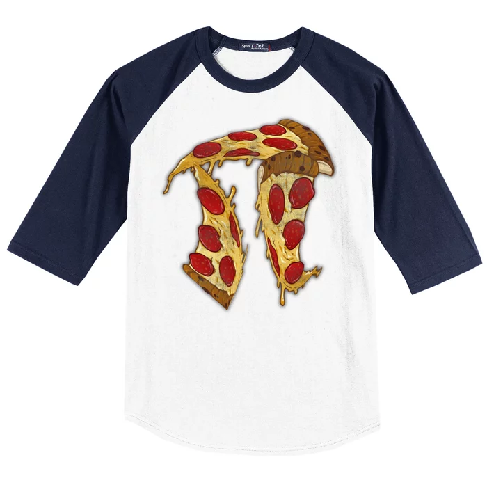 Pizza Pi Day Baseball Sleeve Shirt