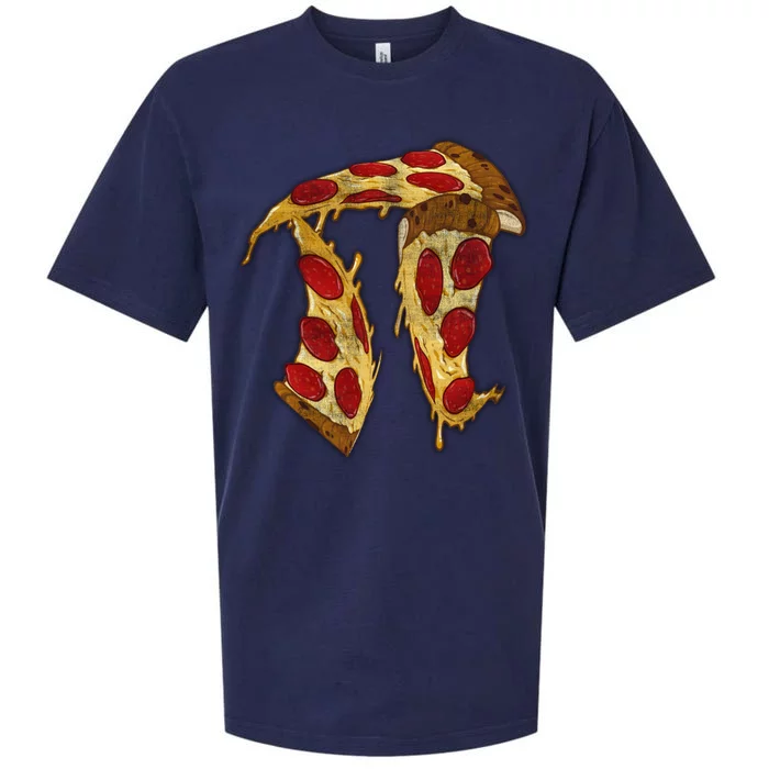 Pizza Pi Day Sueded Cloud Jersey T-Shirt