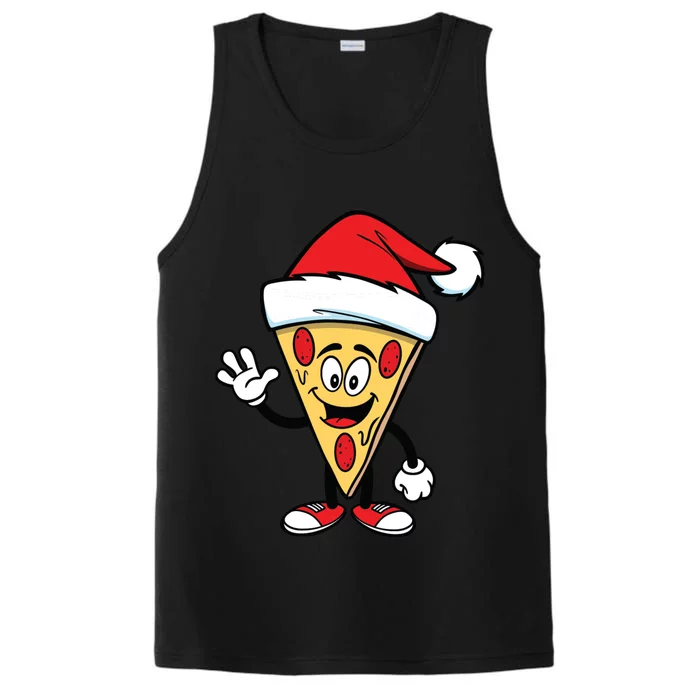 Pizza Santa Performance Tank