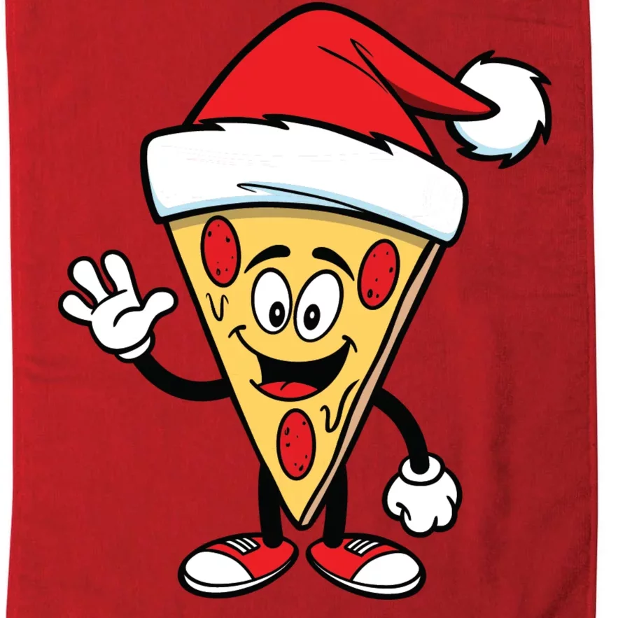 Pizza Santa Platinum Collection Golf Towel