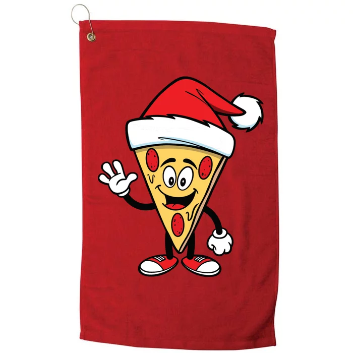 Pizza Santa Platinum Collection Golf Towel