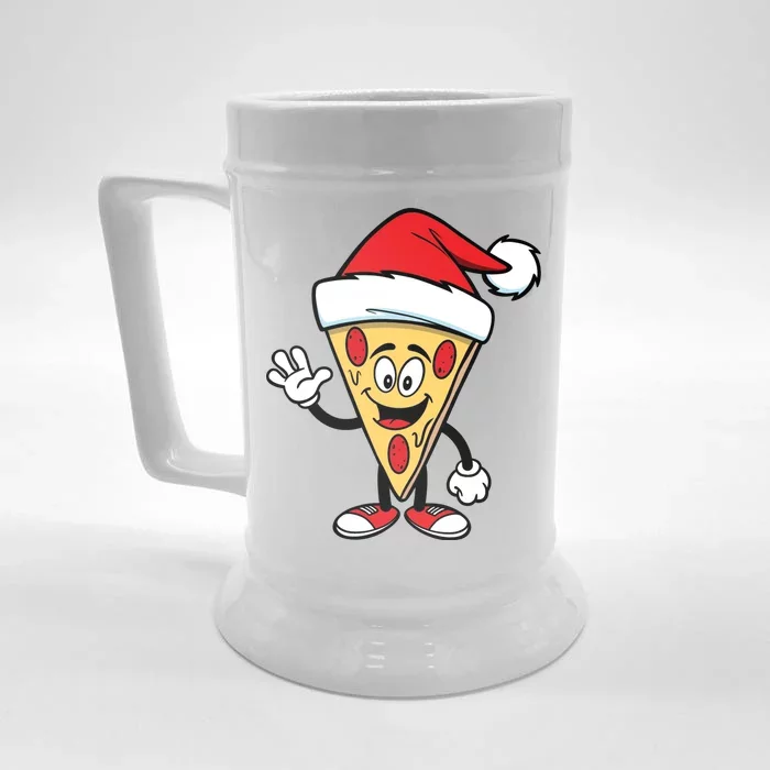 Pizza Santa Front & Back Beer Stein