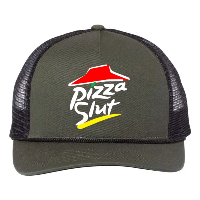 Pizza Slut Retro Rope Trucker Hat Cap