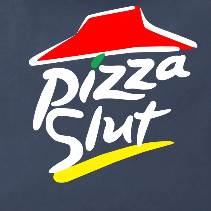 Pizza Slut Zip Tote Bag