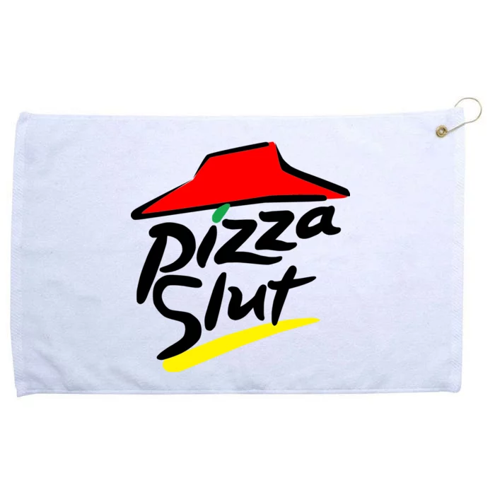 Pizza Slut Grommeted Golf Towel